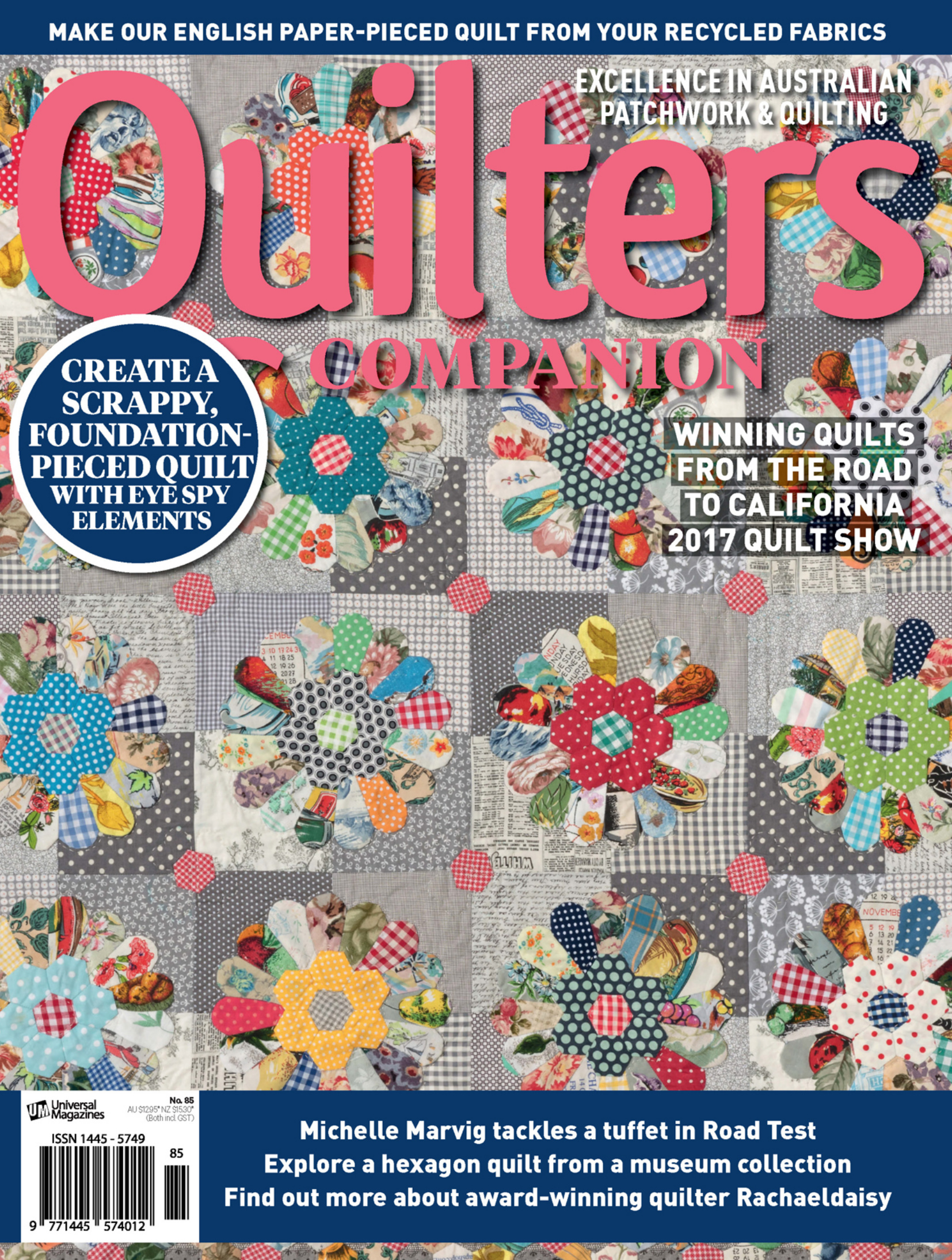 Quilters Companion Issue 85 MayJune 2017